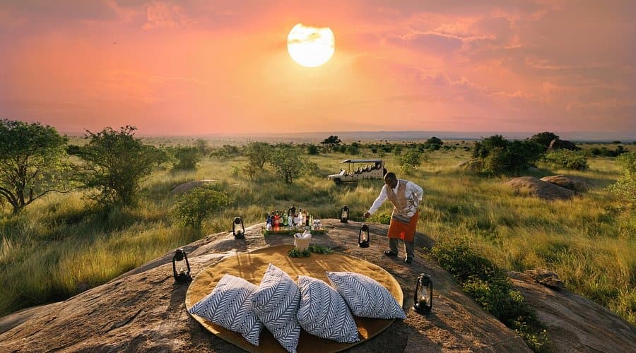 巨石落日 sundowner
